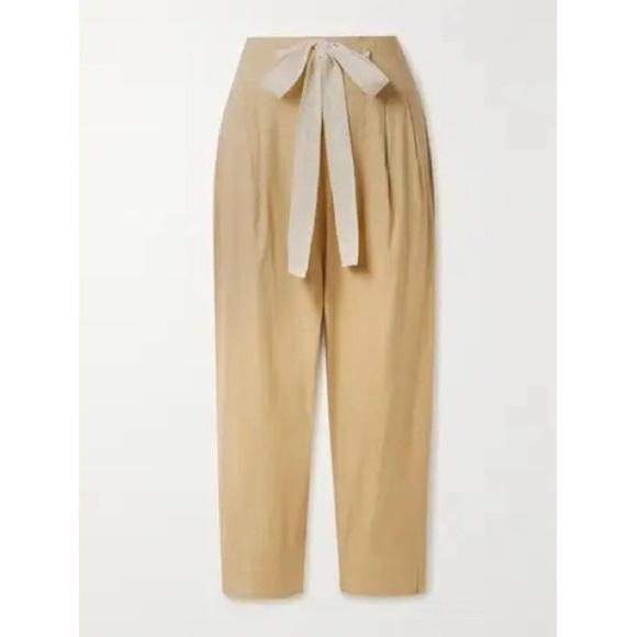 Cult Gaia Judith Linen-Blend Pants Sz XS - Picture 9 of 9